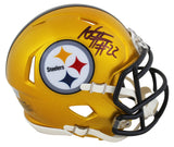 Steelers Najee Harris Authentic Signed Flash Speed Mini Helmet Fanatics COA