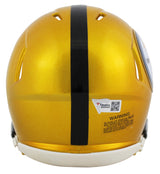 Steelers Najee Harris Authentic Signed Flash Speed Mini Helmet Fanatics COA