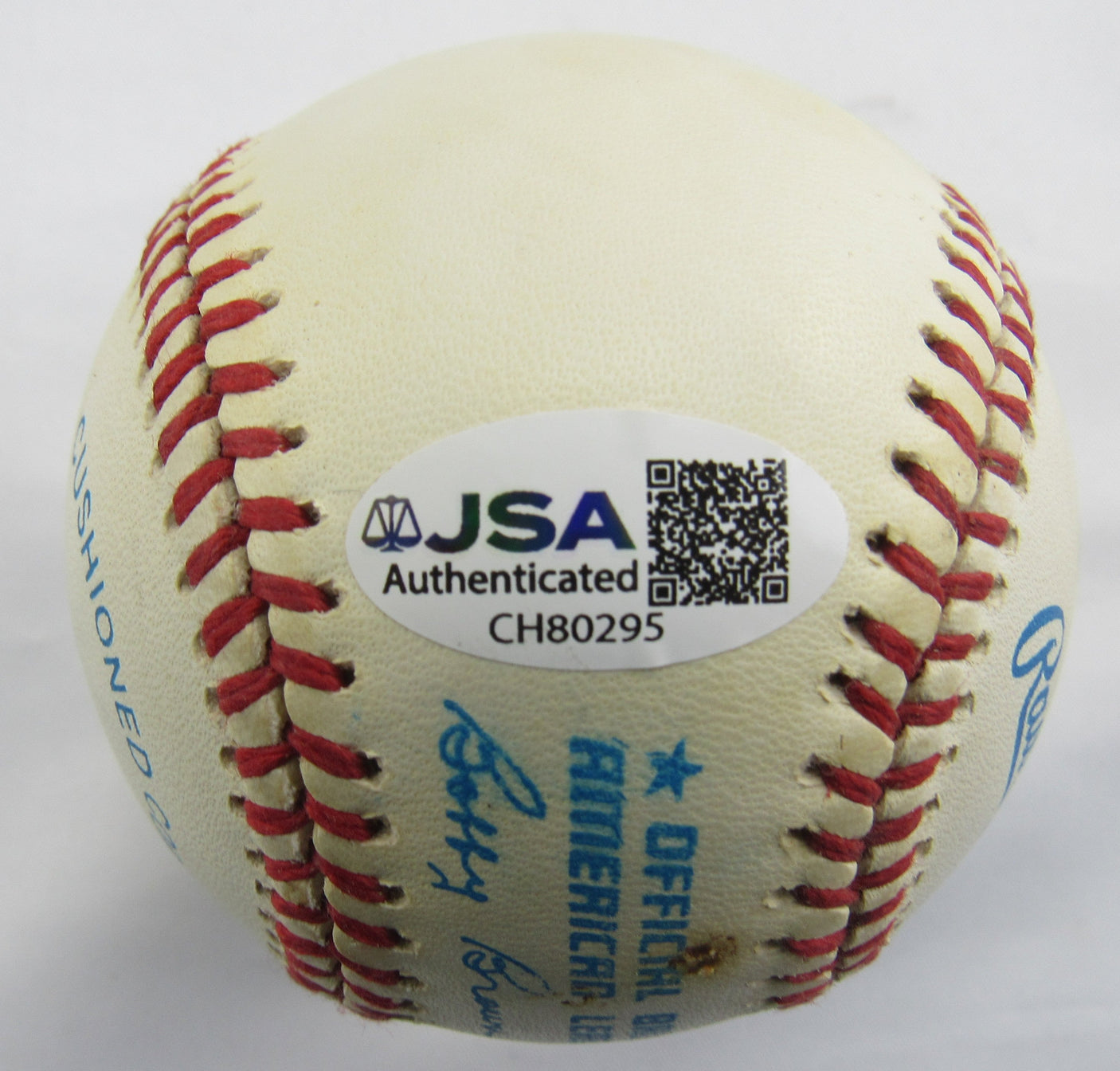 Catfish Hunter Signed Auto Rawlings Baseball JSA CH80295