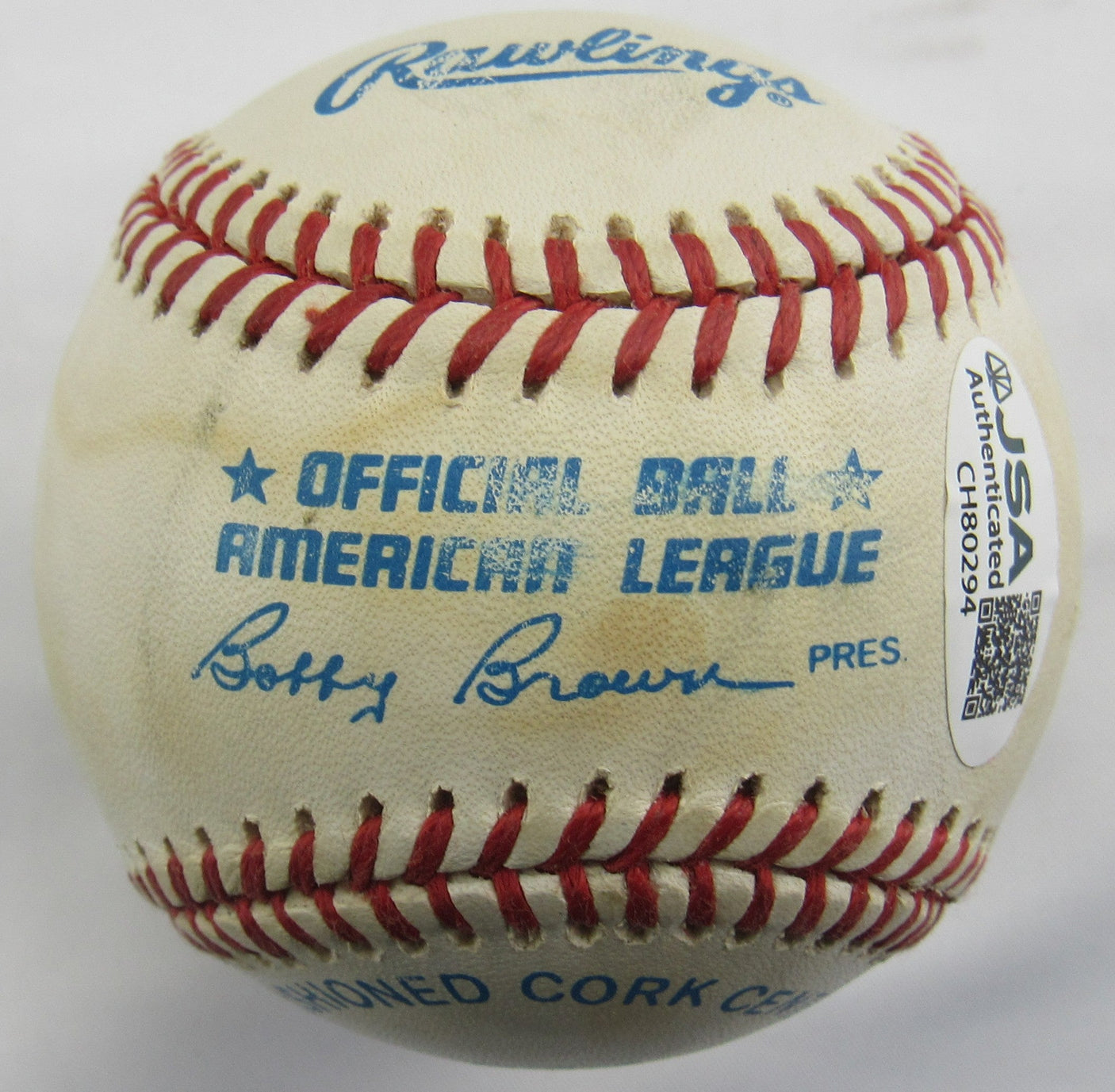 Andre Dawson Signed Auto Rawlings Baseball JSA CH80294