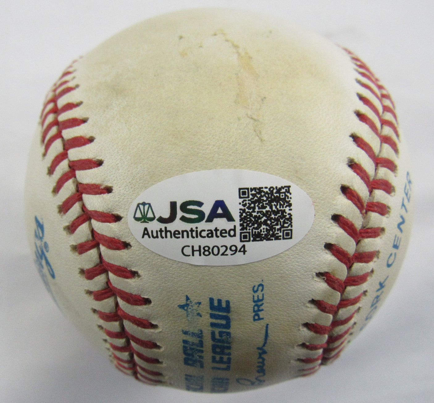 Andre Dawson Signed Auto Rawlings Baseball JSA CH80294
