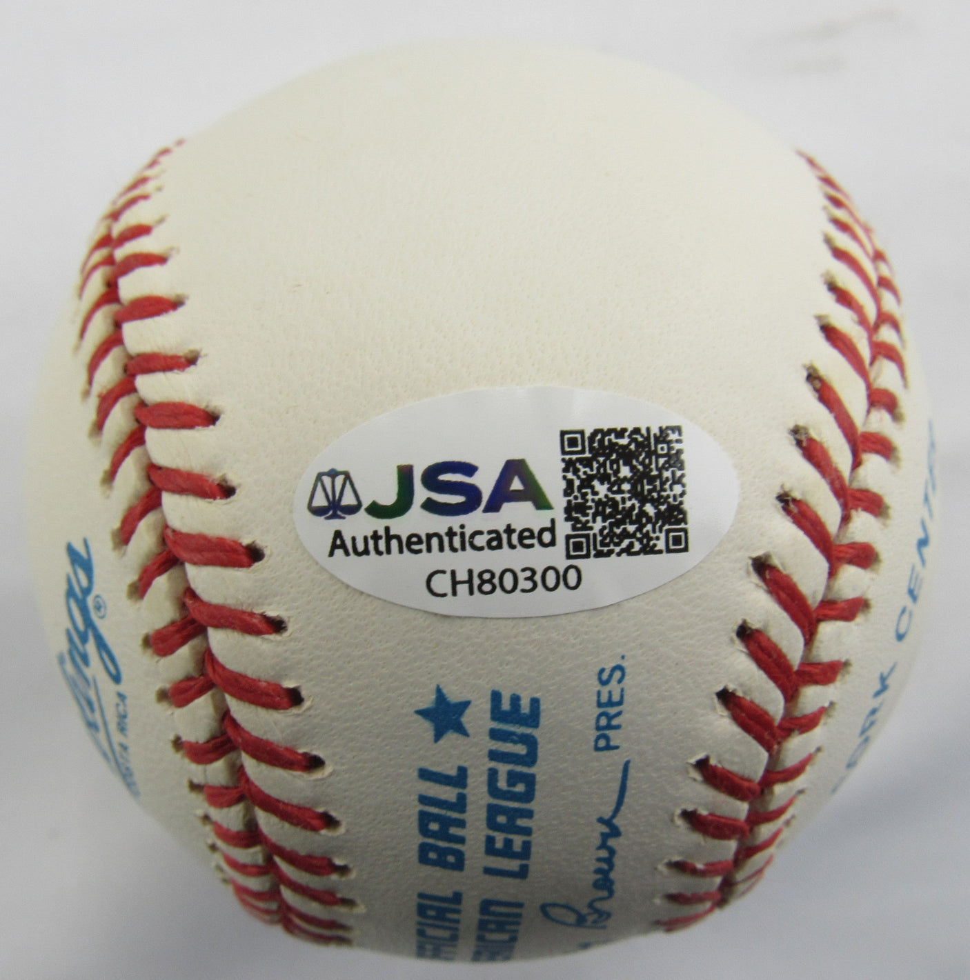 Bobby Doerr Signed Auto Rawlings Baseball JSA CH80300
