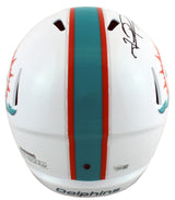 Dolphins Tua Tagovailoa & Jaylen Waddle Signed Full Size Speed Rep Helmet FAN
