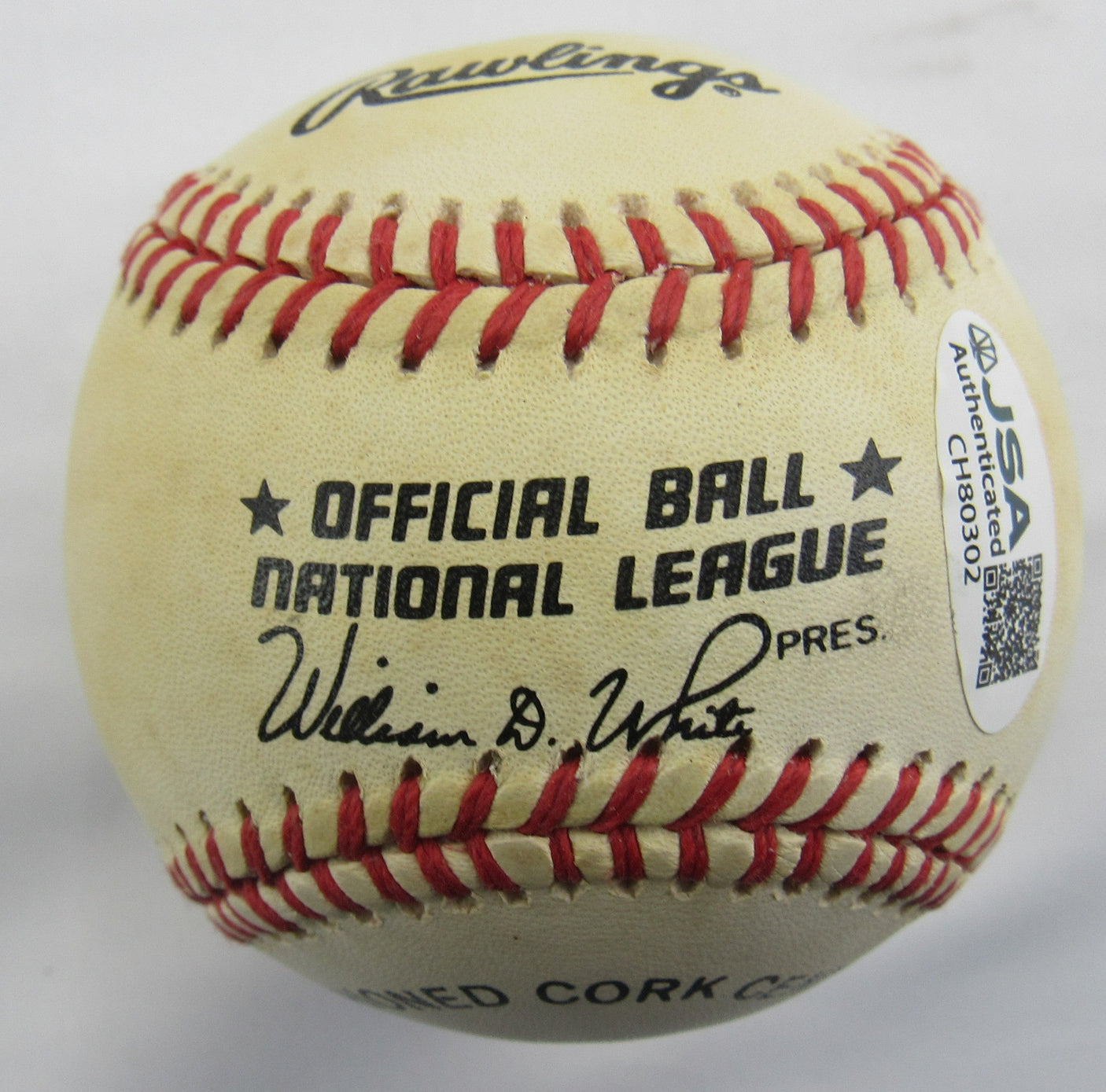 Robin Roberts Signed Auto Rawlings Baseball JSA CH80302