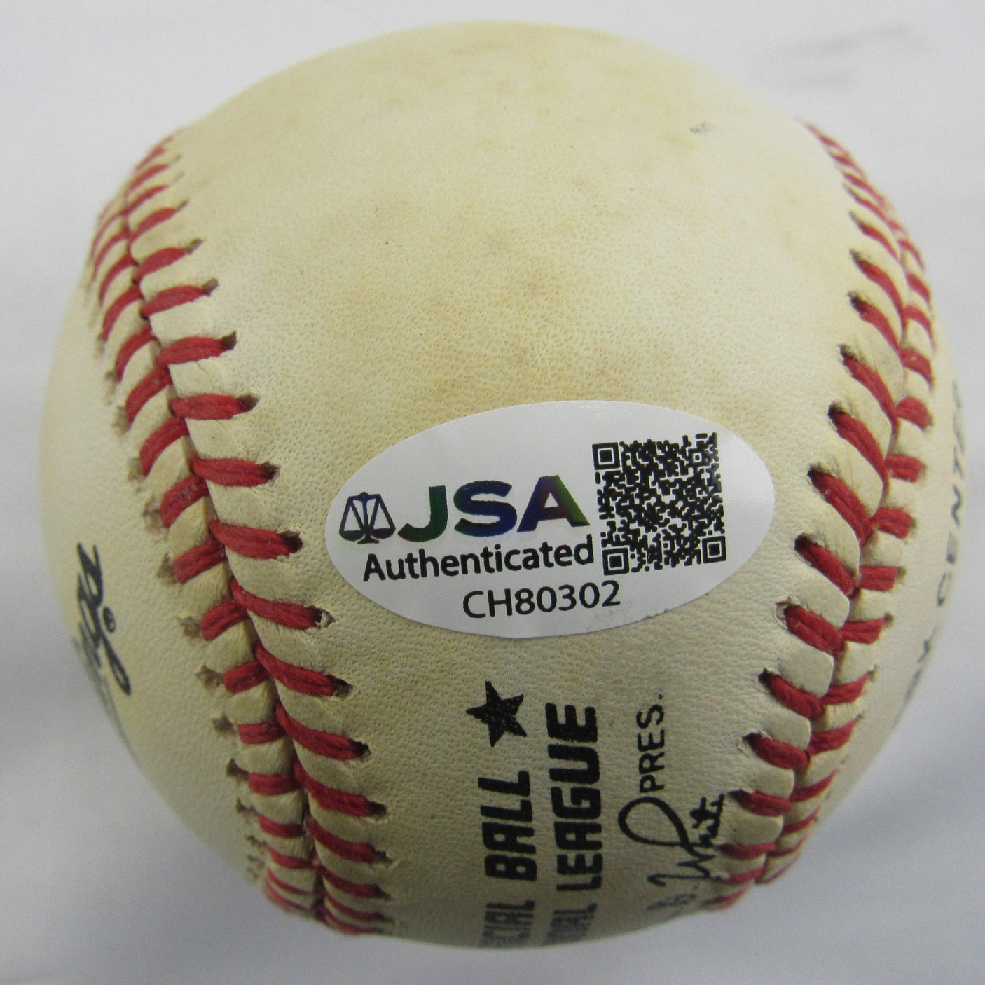 Robin Roberts Signed Auto Rawlings Baseball JSA CH80302