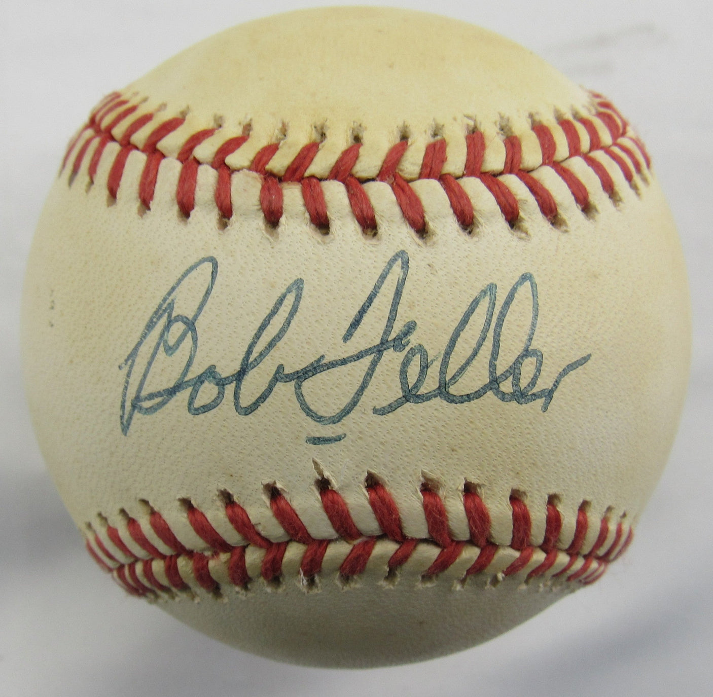 Bob Feller Signed Auto Rawlings Baseball JSA CH80305