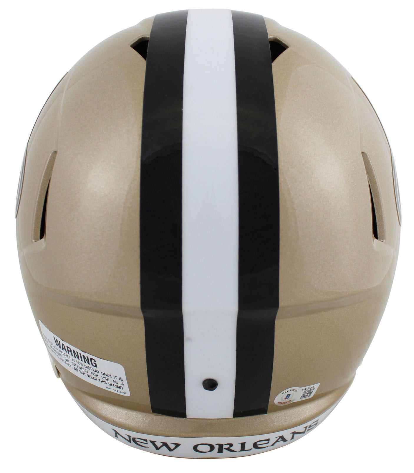 Saints Alvin Kamara Authentic Signed Full Size Speed Rep Helmet BAS Witnessed