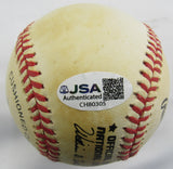 Bob Feller Signed Auto Rawlings Baseball JSA CH80305