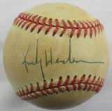Rickey Henderson & Edsall Walker Signed Auto Rawlings Baseball JSA CH80307