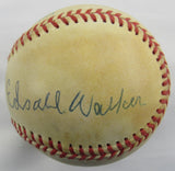 Rickey Henderson & Edsall Walker Signed Auto Rawlings Baseball JSA CH80307