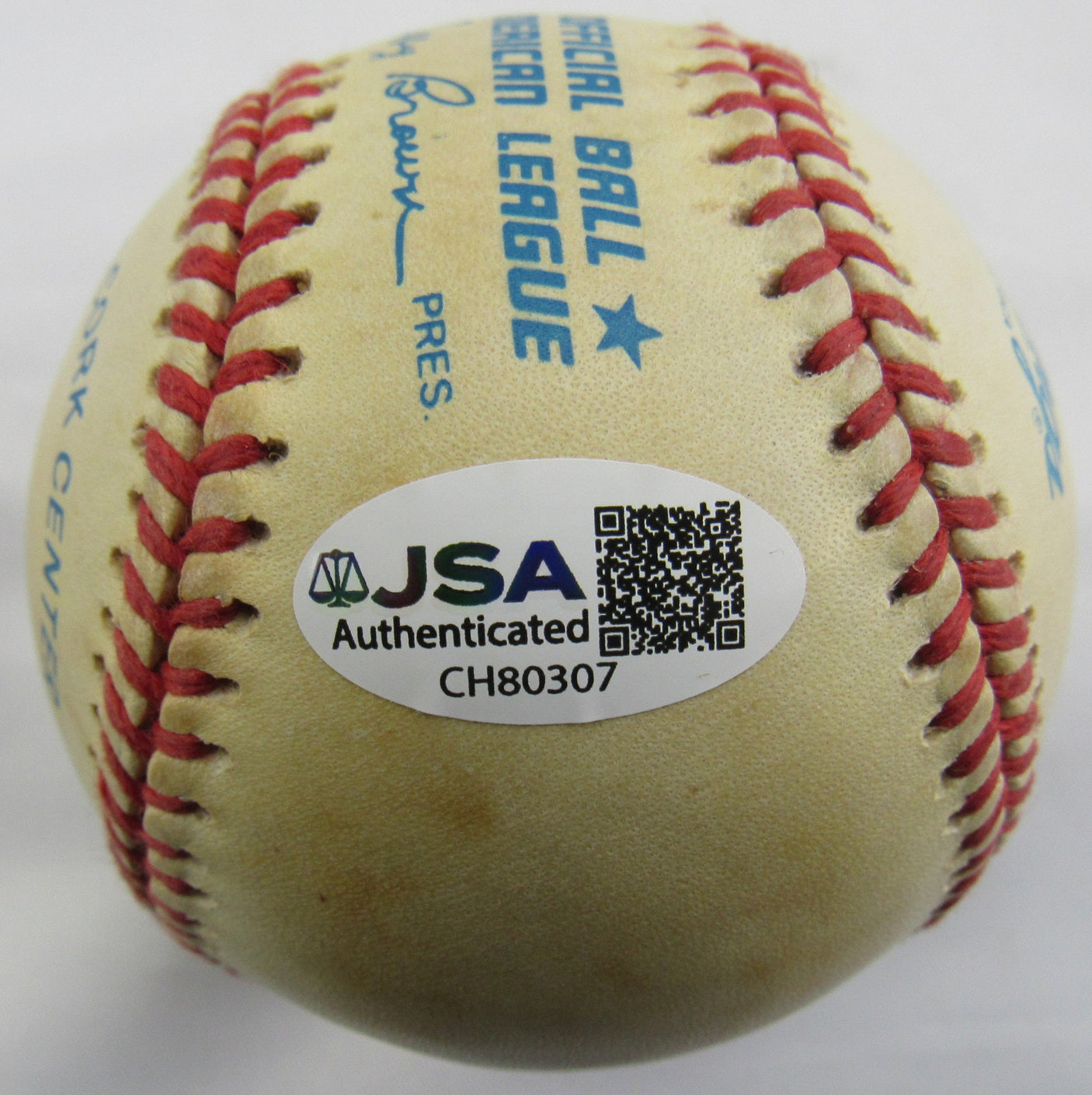 Rickey Henderson & Edsall Walker Signed Auto Rawlings Baseball JSA CH80307
