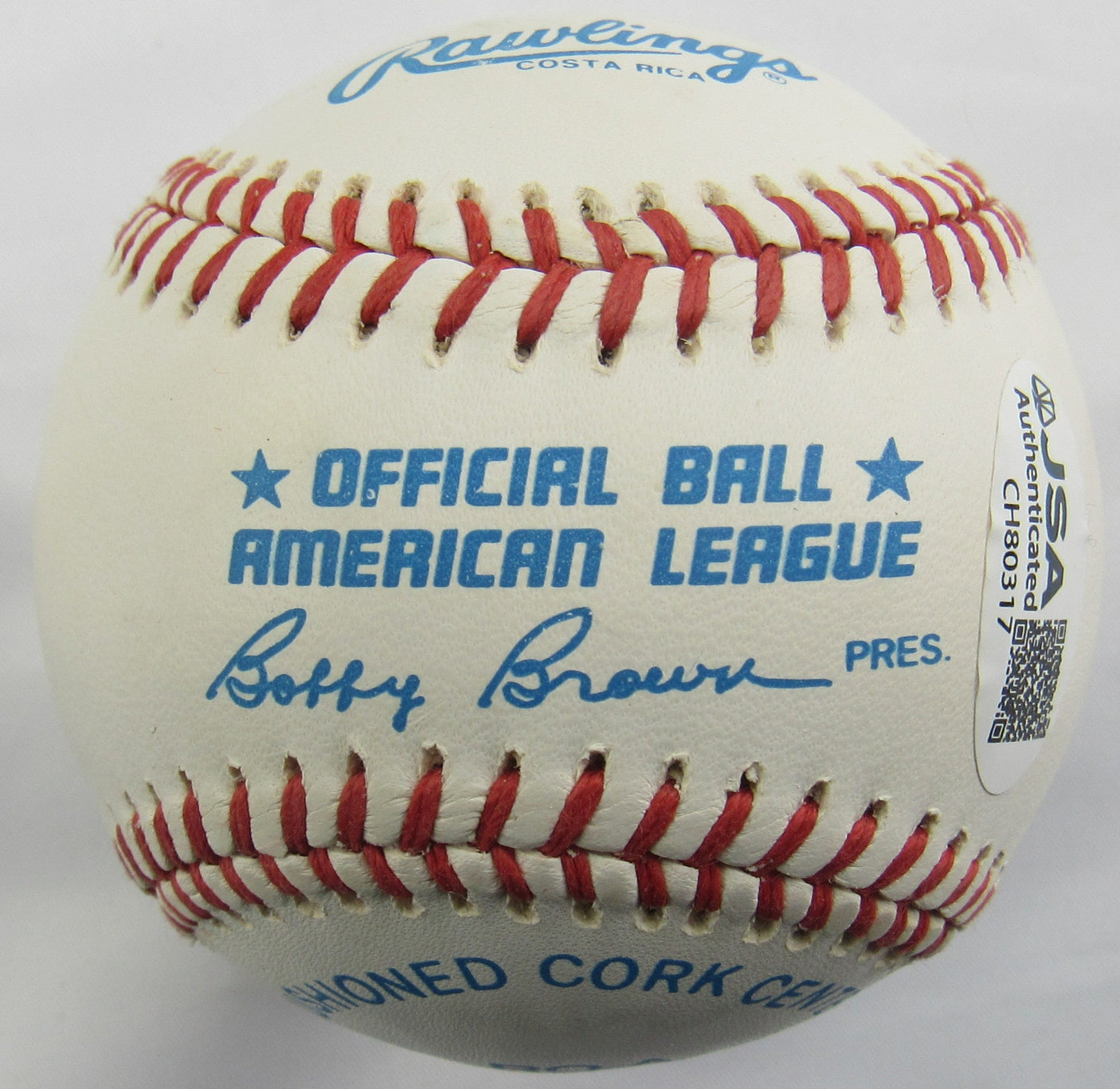 Reggie Jackson Signed Auto Rawlings Baseball JSA CH80317