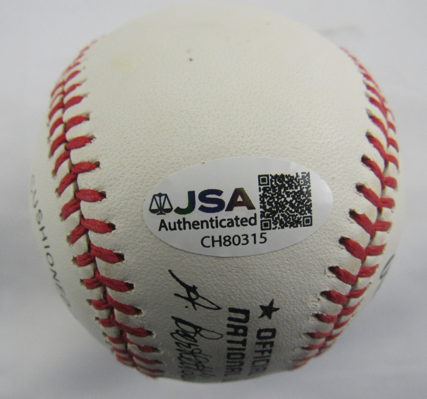 Lou Brock Signed Auto Rawlings Baseball JSA CH80315