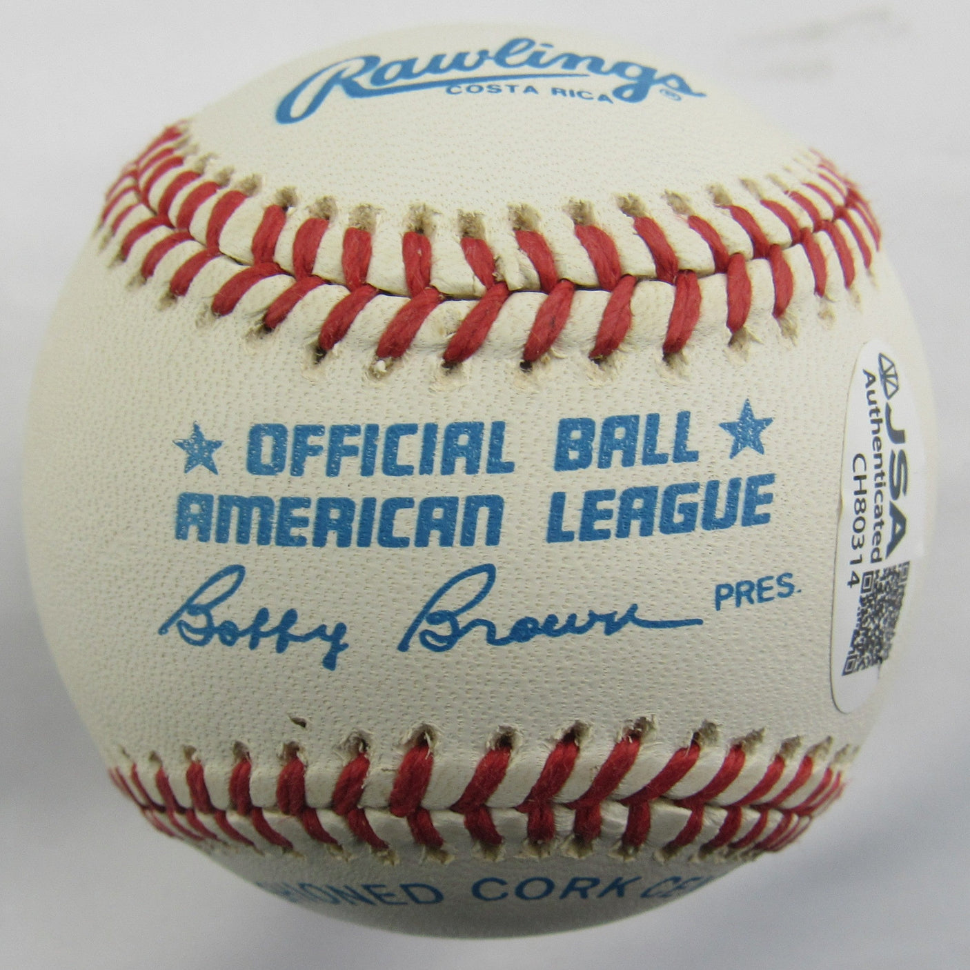 Reggie Jackson Signed Auto Rawlings Baseball JSA CH80314