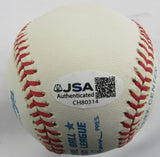 Reggie Jackson Signed Auto Rawlings Baseball JSA CH80314