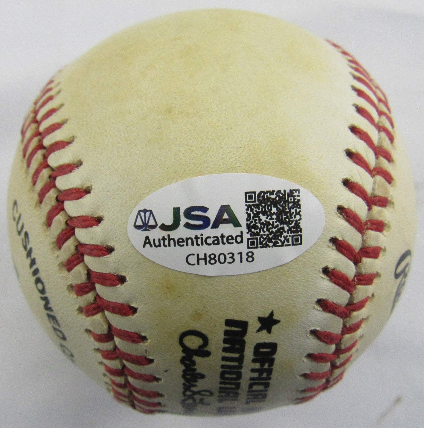 Tim Raines Signed Auto Rawlings Baseball JSA CH80318