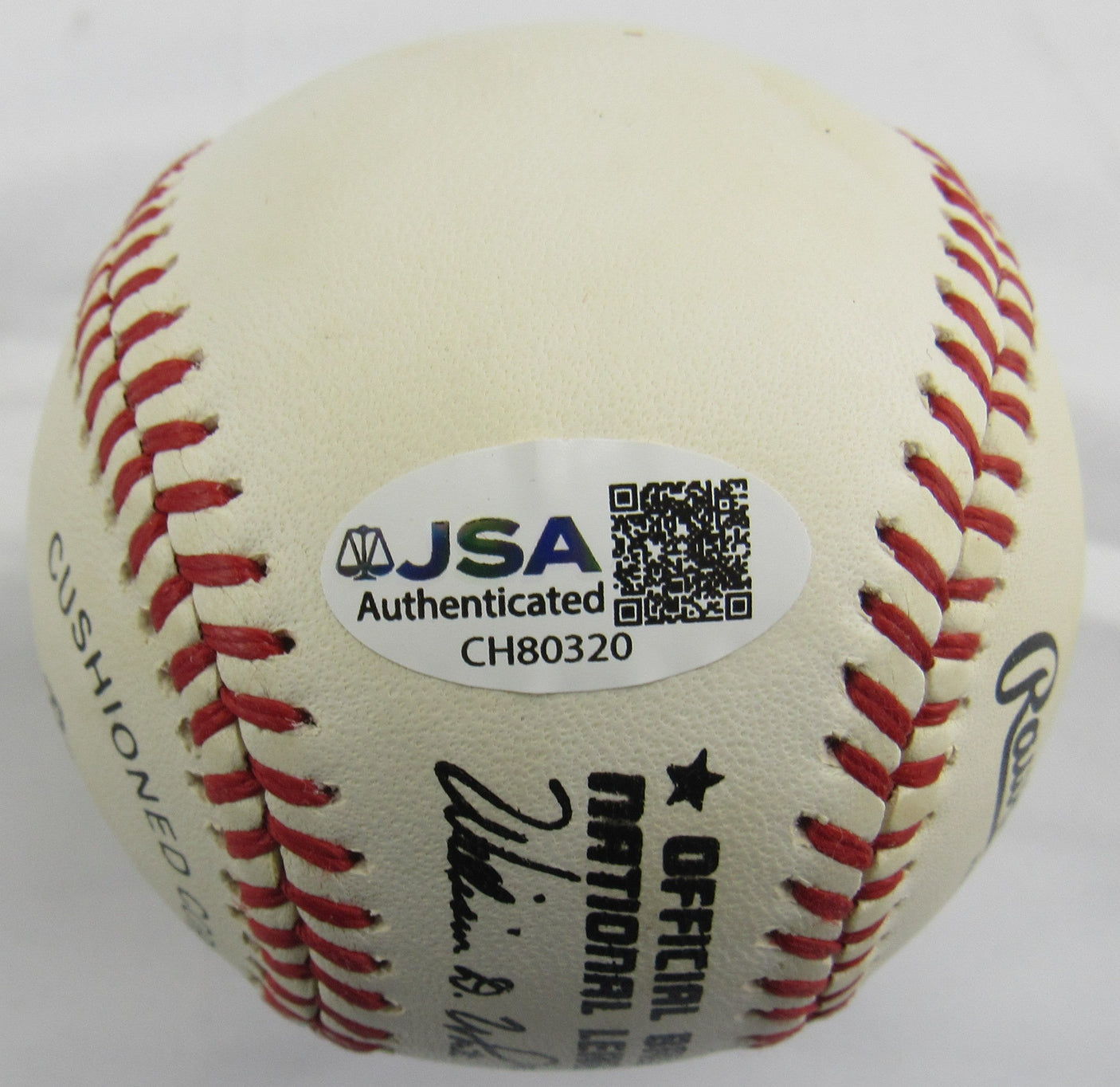 Mark Grace Signed Auto Rawlings Baseball JSA CH80320
