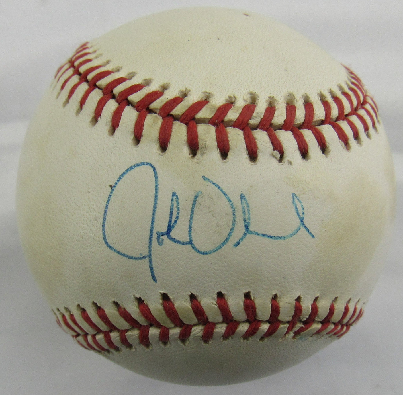 John Olerud Signed Auto Rawlings Baseball JSA CH80321