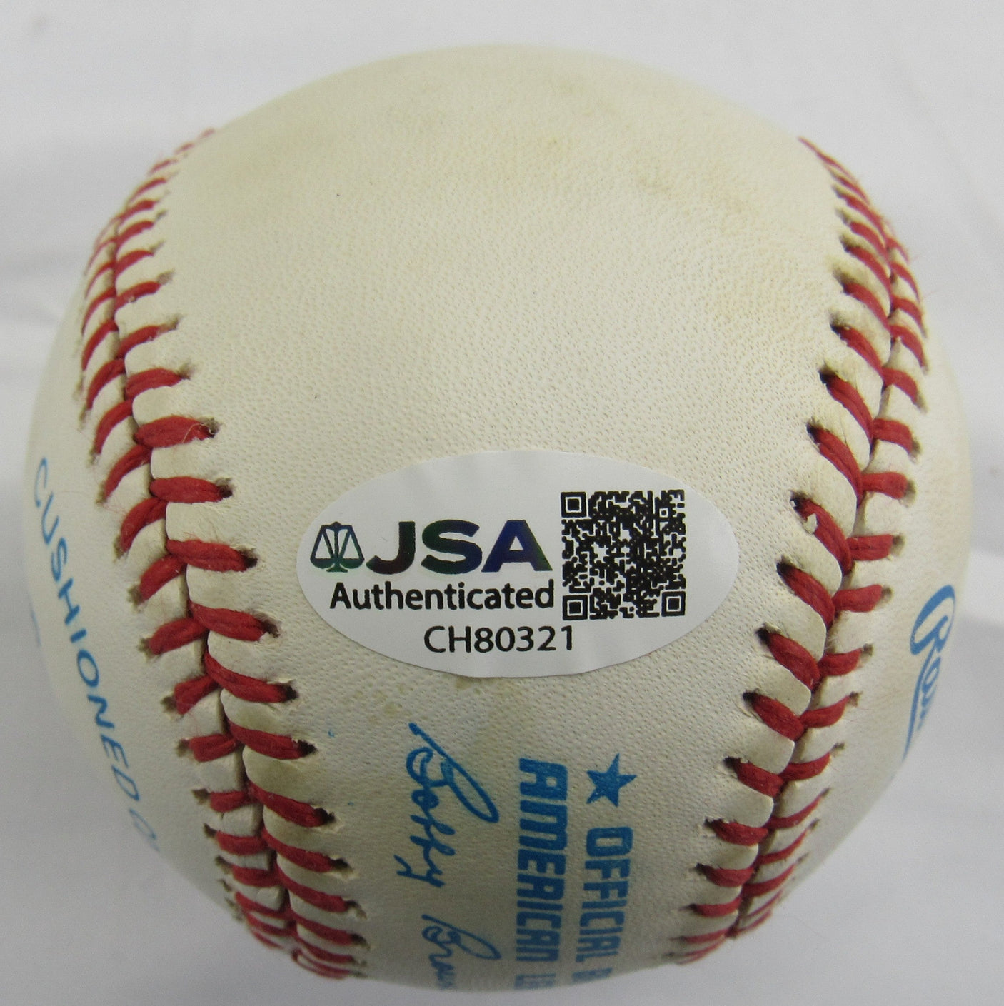 John Olerud Signed Auto Rawlings Baseball JSA CH80321