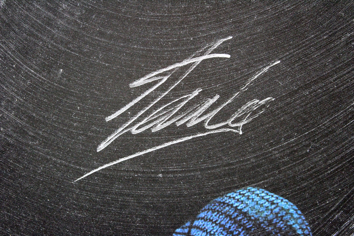 Stan Lee Marvel Authentic Signed 20x24 Spider-Man Canvas PSA/DNA #W18580