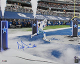 Cowboys Dak Prescott Authentic Signed 16x20 Horizontal Photo BAS Witnessed