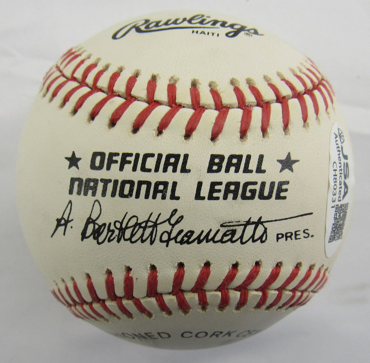 Billy Williams Signed Auto Rawlings Baseball JSA CH80331