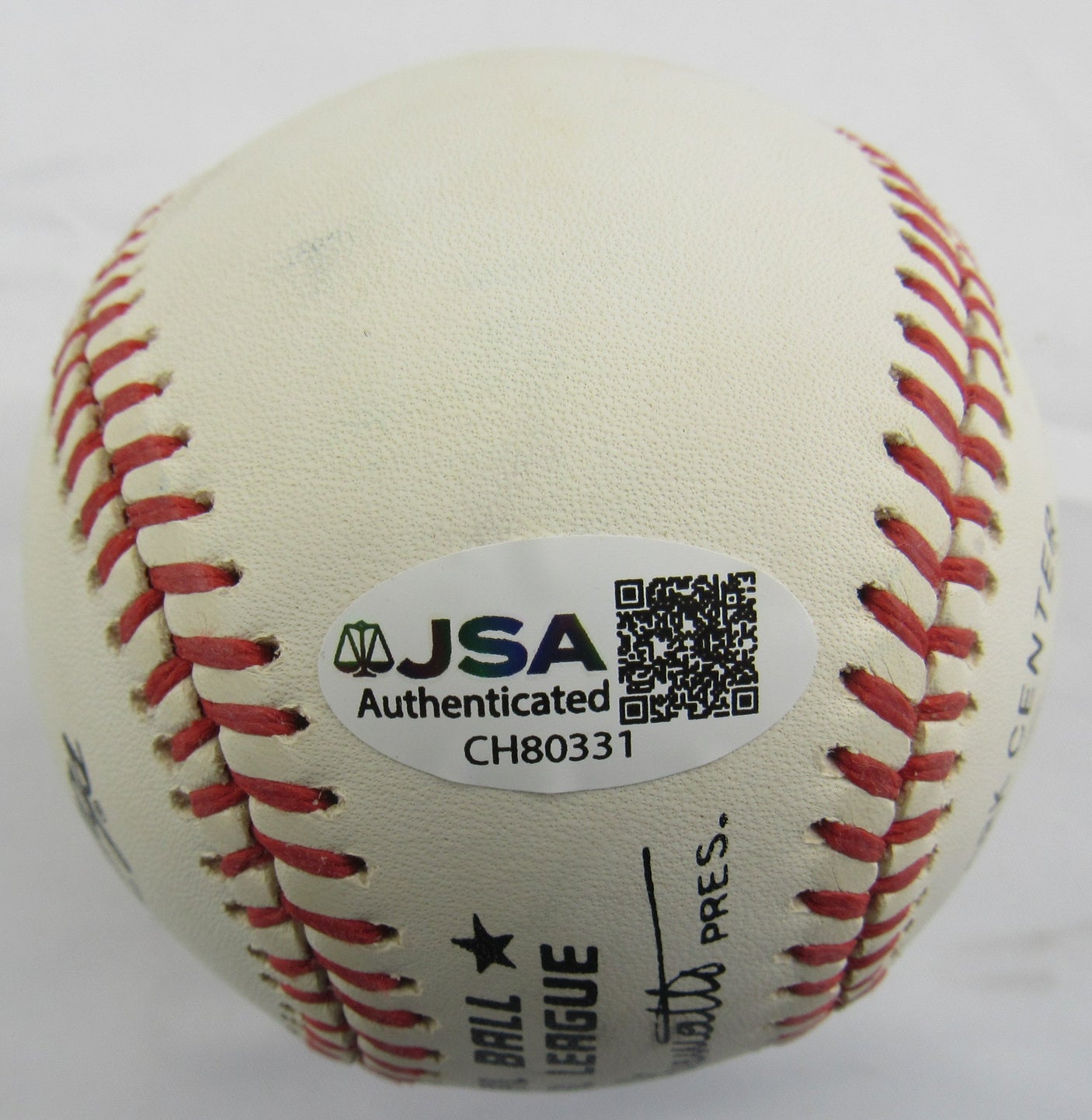 Billy Williams Signed Auto Rawlings Baseball JSA CH80331