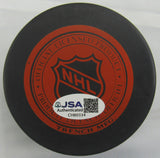 Mike Bossy Signed Auto Islanders Puck w/ Insc JSA CH80334