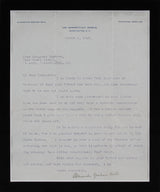 Alexander Graham Bell Authentic Signed & Framed 1915 Typed Letter BAS #A04949