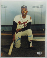 Hank Aaron Signed Auto 8x10 Photo JSA CH80376