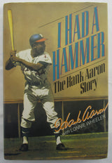 Hank Aaron Signed Auto Book JSA CH80370