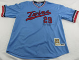 Rod Carew Signed Auto Twins Jersey JSA CH80369