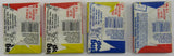 1980s Topps Hockey Pack Lot - 4 Total Packs: 1985, 1986, and 1987 (x2).