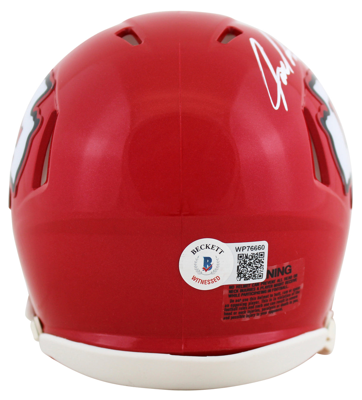 Chiefs Jared Allen Authentic Signed Speed Mini Helmet Autographed BAS Witnessed