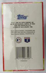 1996 Topps Baseball Complete Set 440 Card Factory Sealed Series 1 & 2 Mantle