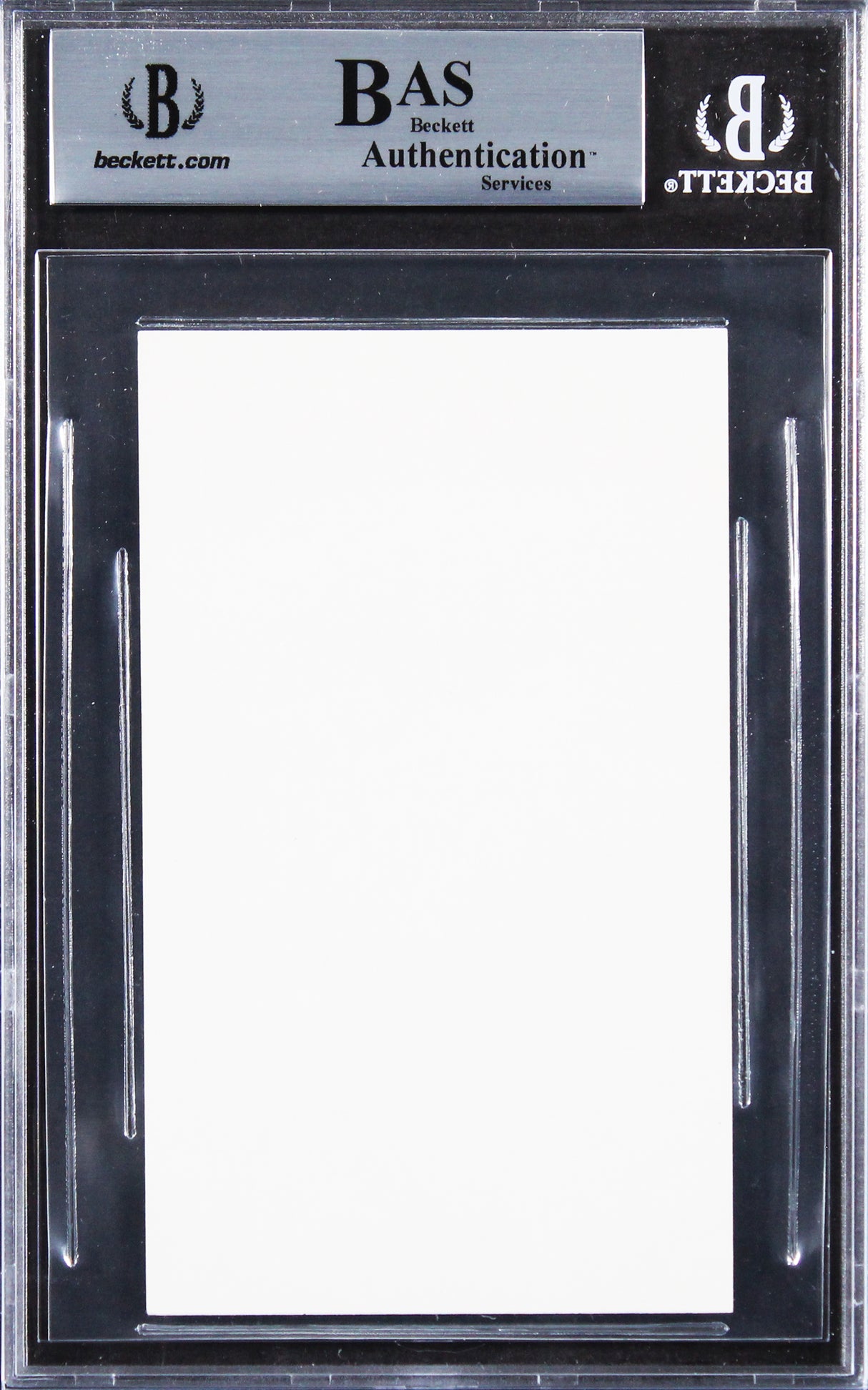 Dawn Wells Gilligan's Island Authentic Signed 3x5 Index Card BAS Slabbed