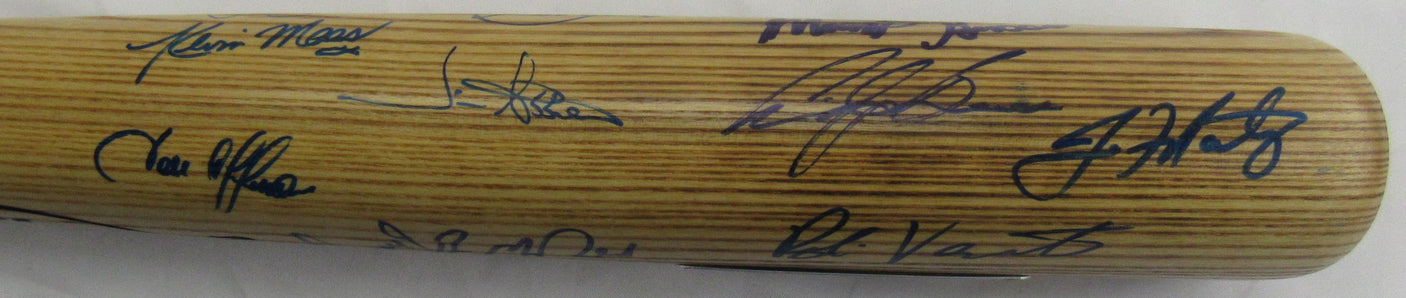Ken Griffey Jr Gary Sheffield +7 Auto Signed Auto Baseball Bat JSA LOA ZZ63174