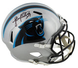 Luke Kuechly Autographed Carolina Panthers Speed Full Size Helmet Beckett Witnessed