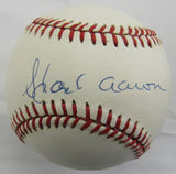 Hank Aaron Signed Auto Baseball JSA LOA ZZ28333