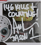 Ari Lehman "146 Kills & Counting" Signed Funko Pop Vinyl Figure W/ White Sig BAS