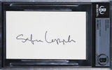 Sofia Coppola Lost in Translation Authentic Signed 3x5 Index Card BAS Slabbed