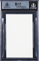 Sofia Coppola Lost in Translation Authentic Signed 3x5 Index Card BAS Slabbed