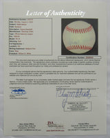 Hank Aaron Signed Auto Baseball JSA LOA ZZ28333