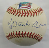 Hank Aaron Signed Auto 25th Anniversary Baseball JSA LOA ZZ28334