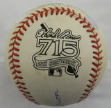 Hank Aaron Signed Auto 25th Anniversary Baseball JSA LOA ZZ28334
