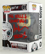 Ari Lehman "146 Kills & Counting" Signed Funko Pop Vinyl Figure W/ Red Sig BAS