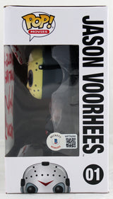 Ari Lehman "146 Kills & Counting" Signed Funko Pop Vinyl Figure W/ Red Sig BAS