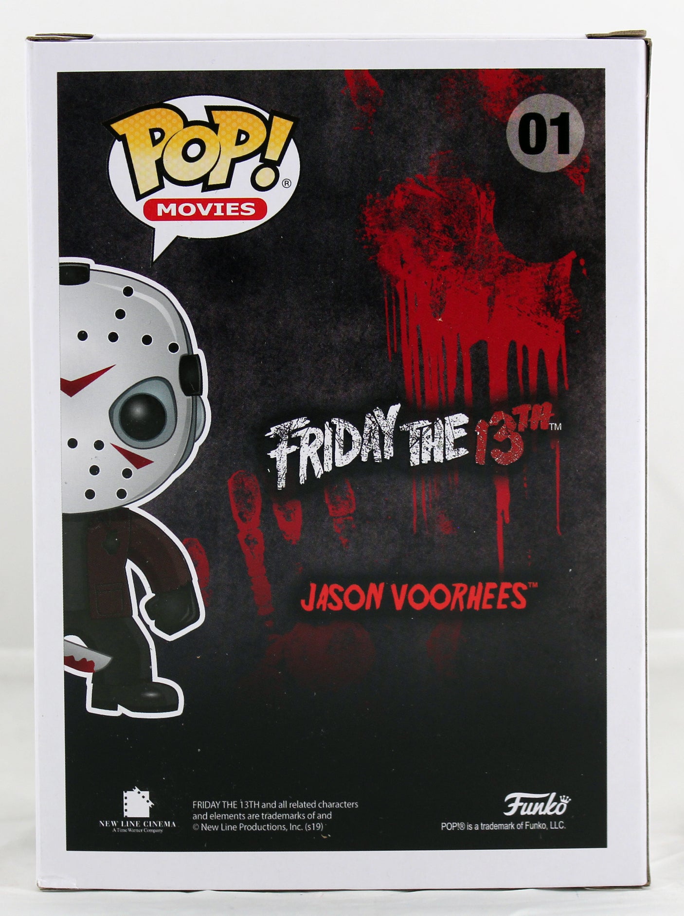 Ari Lehman "146 Kills & Counting" Signed Funko Pop Vinyl Figure W/ Red Sig BAS