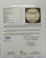 Willie Mays Signed Auto Baseball JSA LOA ZZ28332