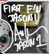 Ari Lehman "First F'n Jason" Signed Funko Pop Vinyl Figure W/ White Sig BAS
